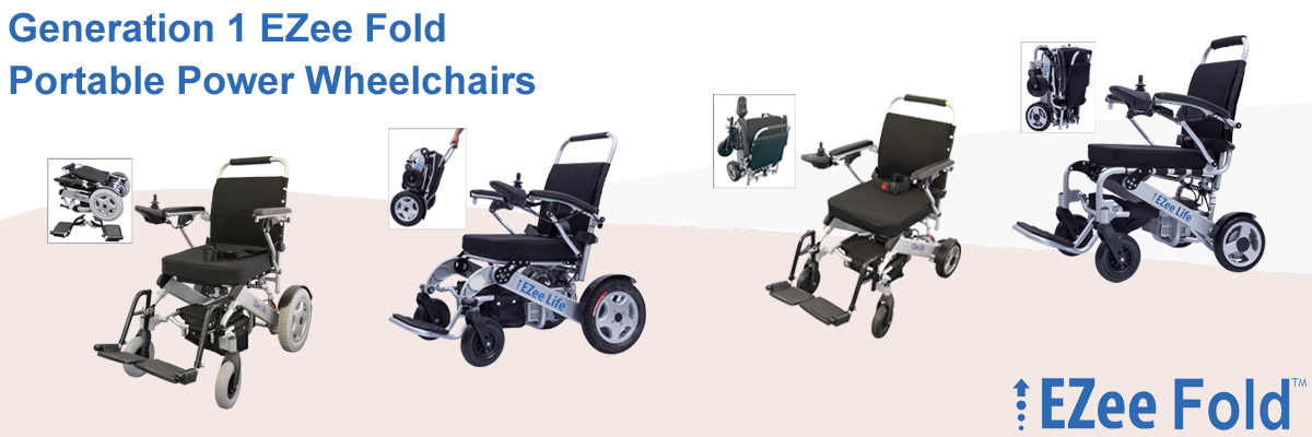 G1 Power Folding Wheelchair Banner